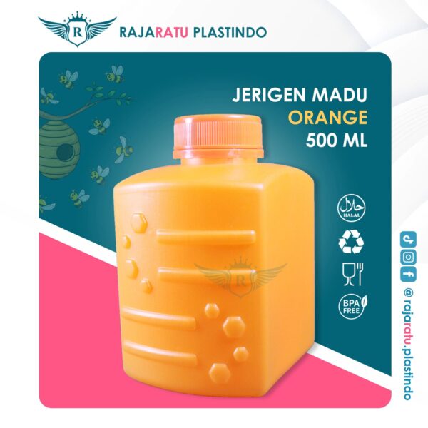 Jerigen Madu Orange 500 ML