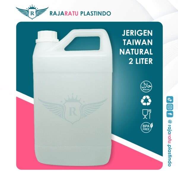 Jerigen Taiwan Natural 2 Liter