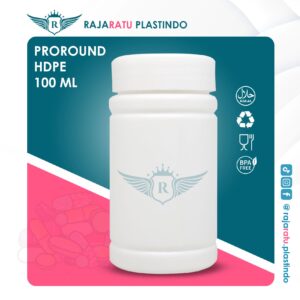 Botol Proround HDPE 100 ml